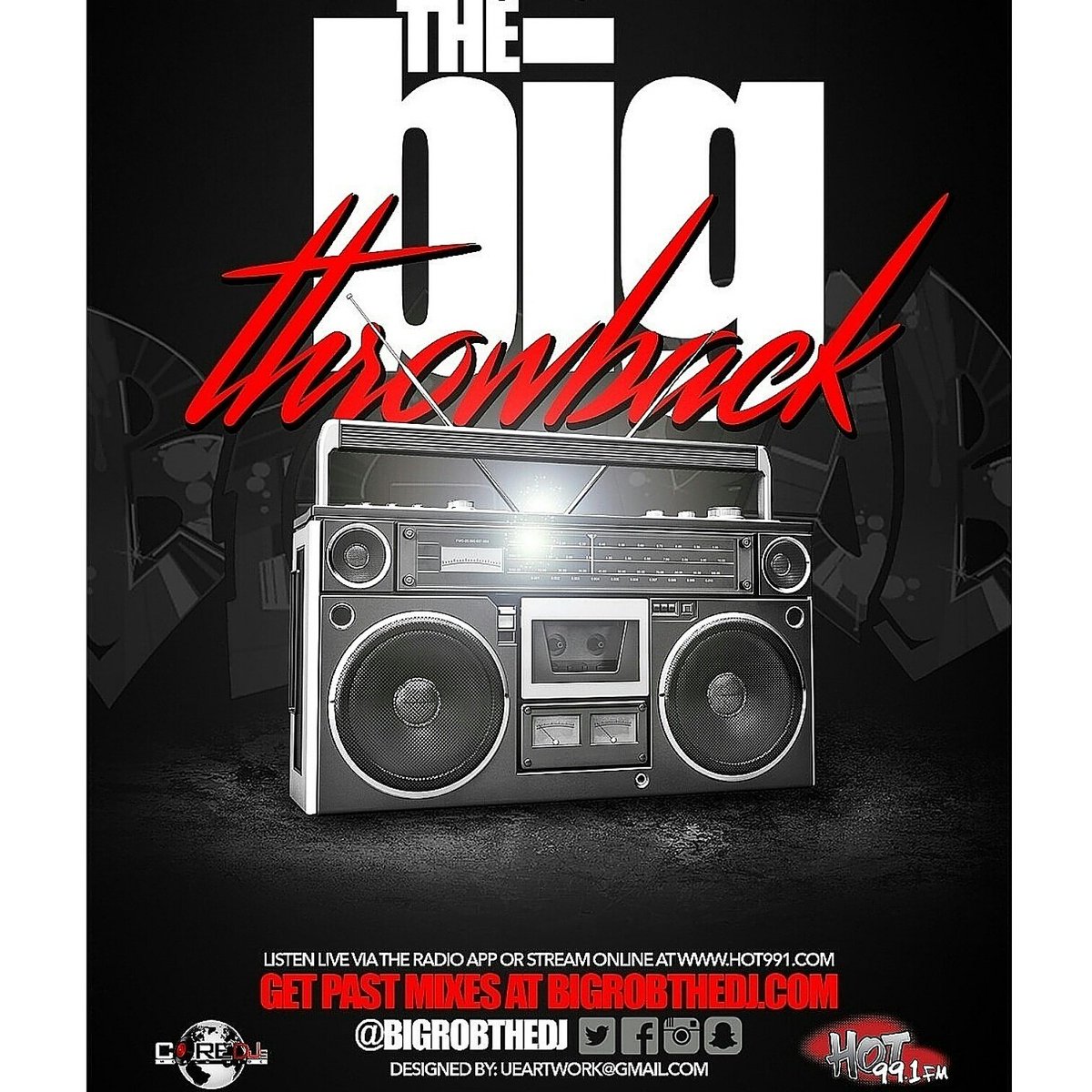 BigRobTheDJ's tweet photo. Tune in! I'm Rocking your radio with @radiogodess inside #TheBigThrowback #BigRobAtNoon on @Hot991albany https://t.co/mEtZgFCekG