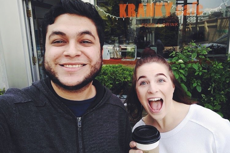 HootsuiteLife's tweet photo. The happiest #RandomCoffee you ever did see 😄 #hootsuitelife @HootMiguel @casloe https://t.co/avnhQ0ByR8