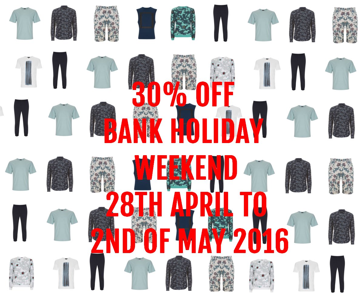 VillainLondon's tweet photo. Ready for the (long) weekend? We are! As a #bankholiday special we have an exclusive 30% off
https://t.co/Brh1jKbAel https://t.co/yPpuzJEBze