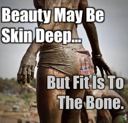muddogrun's tweet image. Beauty may be skin deep... but fit is to the bone. 💪 #MudDogRun #GetFit