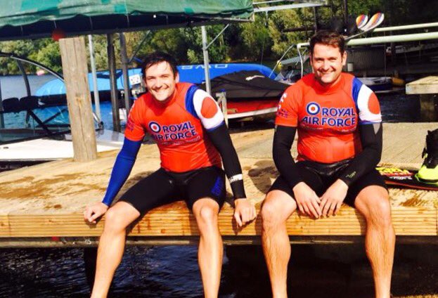RAFBenson's tweet photo. Massive congrats to RAF &amp; #TeamGB twins Ross and Rich Phillips on being awarded @RAFWakeboard elite athlete status! https://t.co/orOK3ofTLZ