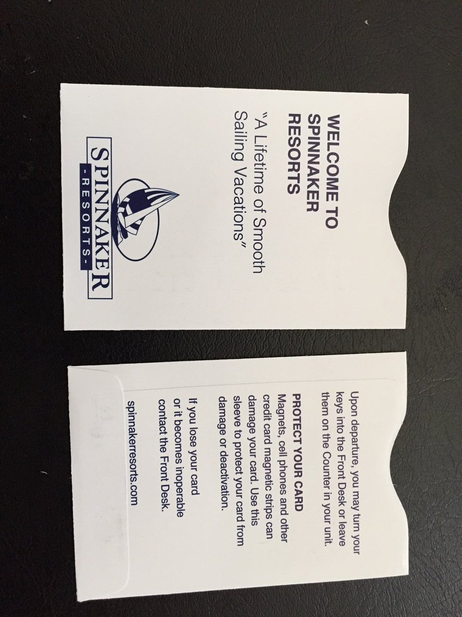 FrontDeskSupply's tweet photo. Welcome to the #FrontDeskSupplyFamily @spinnakerresort! #MakingItMemorable #KeepingItProfitable https://t.co/Lhyi2LBbMz