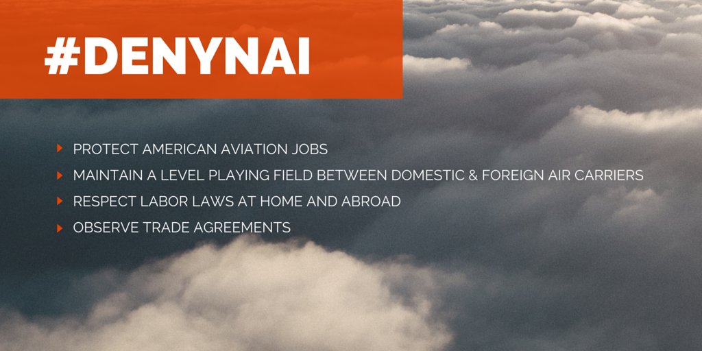 NJASAP's tweet photo. .@tedcruz Norwegian Air deal is BAD for aviation jobs &amp; the flying public https://t.co/HpoAyL4n68 | #DenyNAI https://t.co/26HLqNgTeF
