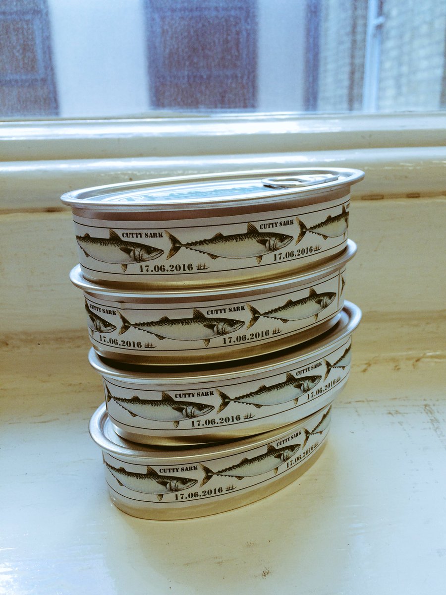 BeSeasoned_'s tweet photo. #rmg Today's tasting #TinIt #fishyflorics @catherinepowen @murphy_amie https://t.co/kiVlzT7AS6