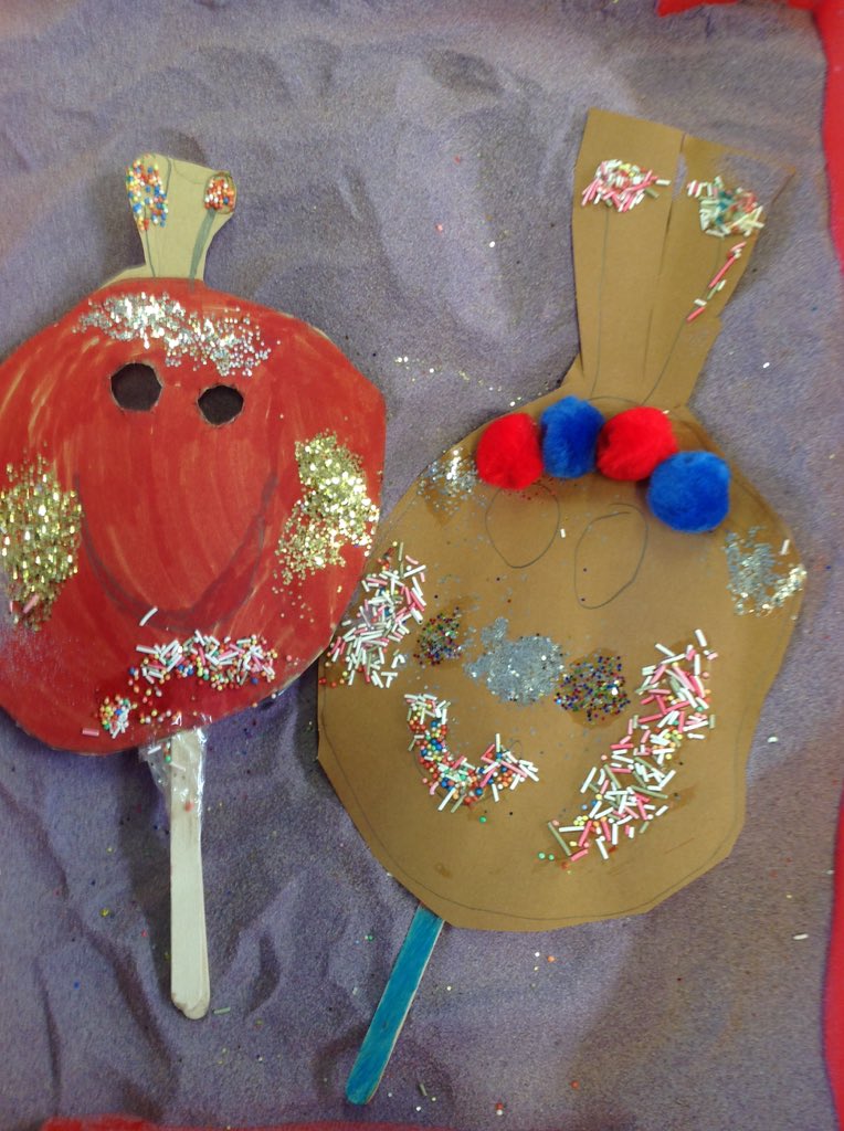 yr2PDCS's tweet photo. We have made The Very Hungry Caterpillar masks with a range of materials this week #artscrafts #independentactivity https://t.co/zDMyjl38rp