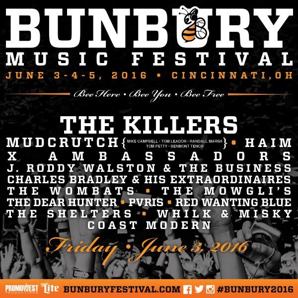 thekillers's tweet photo. Looking forward to seeing your hot buns at Bunbury Music Festival. https://t.co/AnDvE0TkQ0