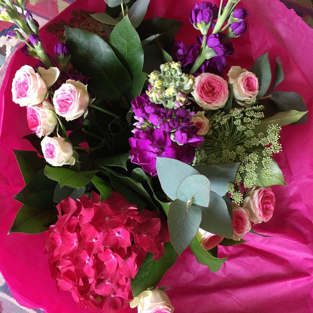 Thank you <a href="/blossomchorlton/">Blossom Florist</a> my friend Kate loved her surprise flowers today!