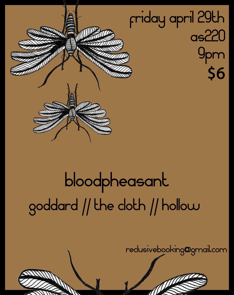 Come see us tonight! <a href="/AS220/">AS220</a>