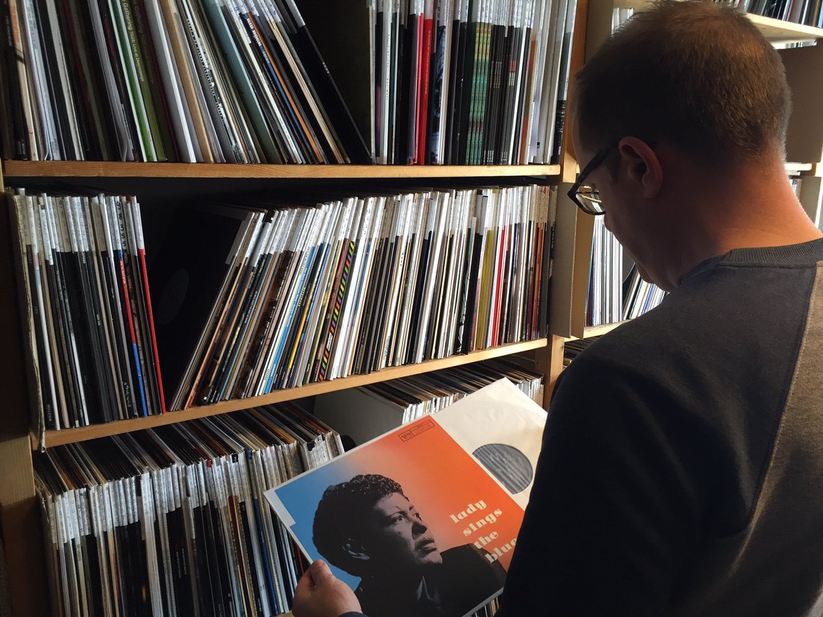 We struggled dragging Joe out of Record Industry - he really did fill his case too! #GadgetBuzz