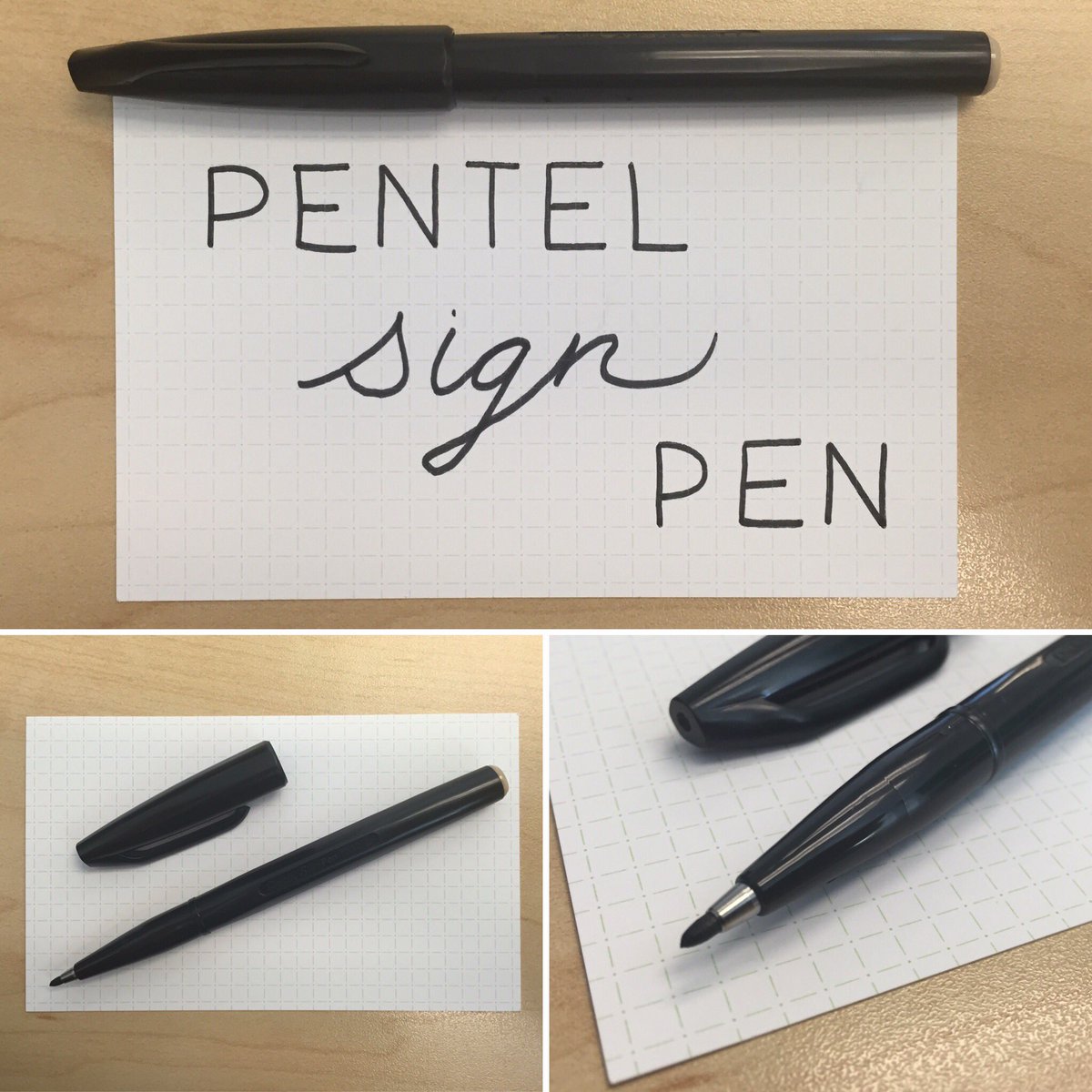 The <a href="/PentelofAmerica/">Pentel of America</a> Sign Pen -- with smooth, bright lines and a retro feel, it's still a great choice. #PPF #pens