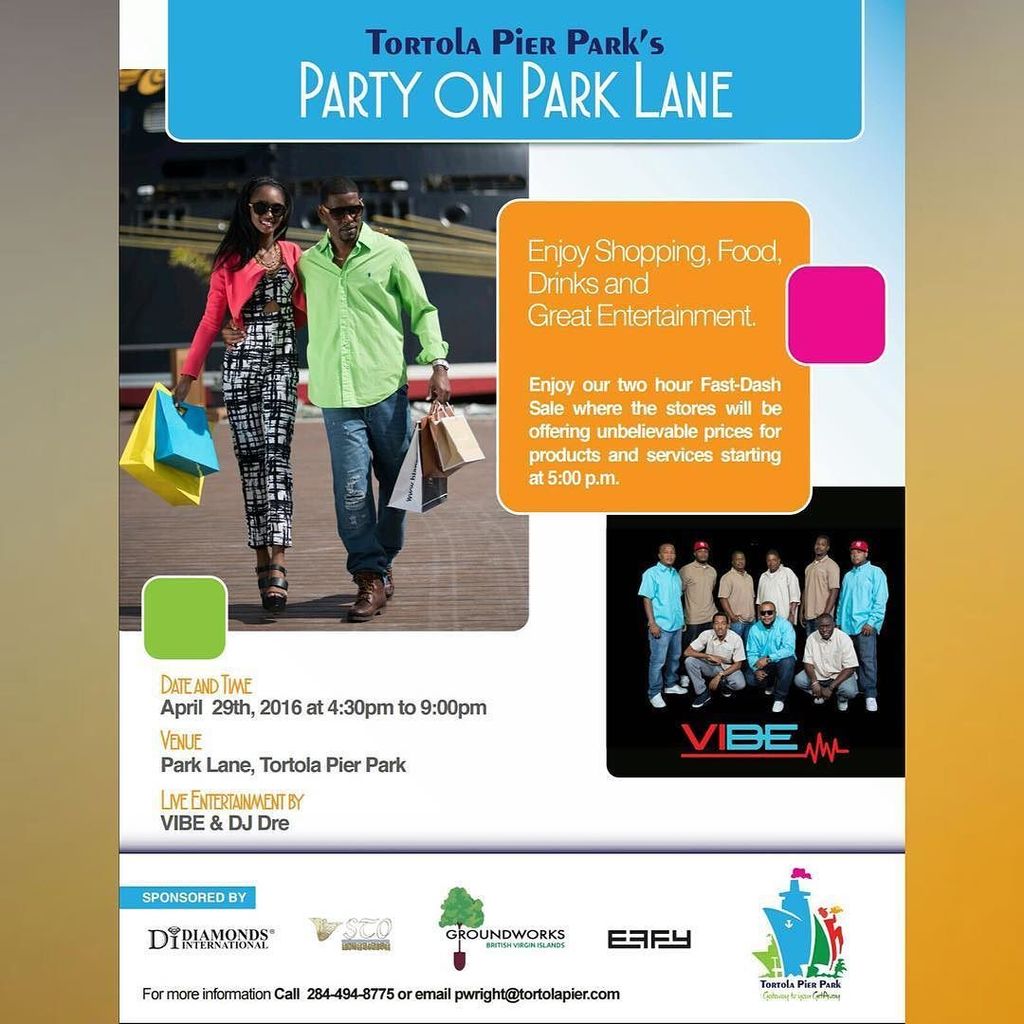 LIMINCIRCLE's tweet photo. Today @TortolaPierPark #RoadTown #Tortola #BVI | Party On Park Lane | 🎬4:30pm - 9:00pm | featuring @vibe284 &amp; @offi… https://t.co/nXRjBYfi6E