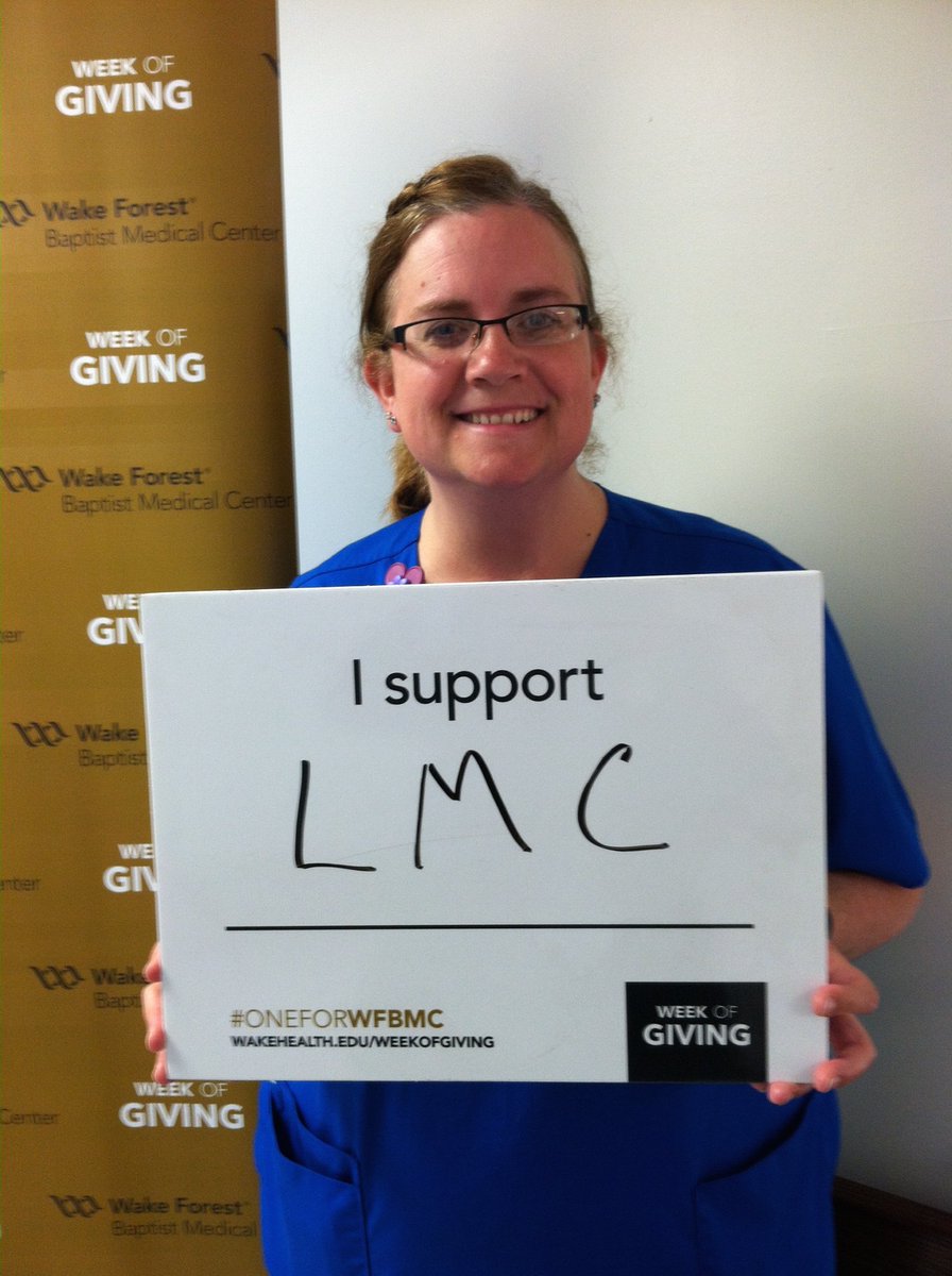 AtriumHealthWFB's tweet photo. Our health care team is #OneForWFBMC. Will you join them today and become #OneForWFBMC? https://t.co/Wms1bFtsFU https://t.co/yva13HAbwQ
