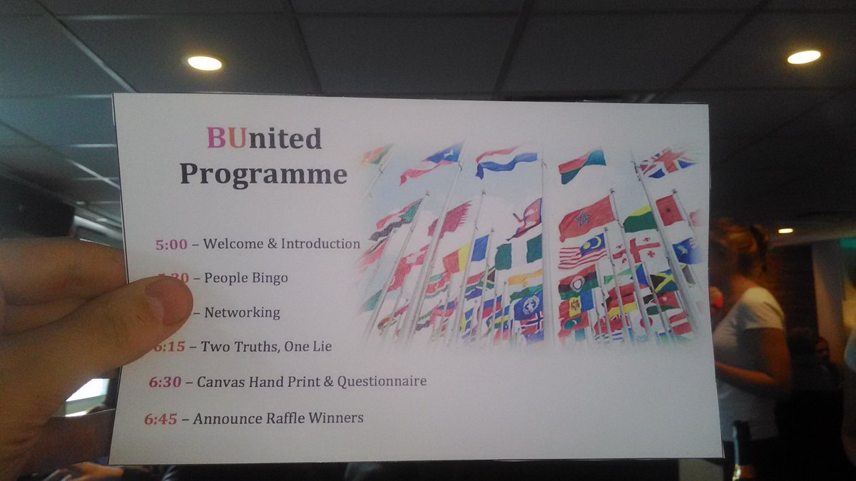 michealoregan's tweet photo. At last of the #bufusionfestival events 2016. We had 25 great events over 5 days.  At the #buunited event. https://t.co/I8kQ5z7Jqt