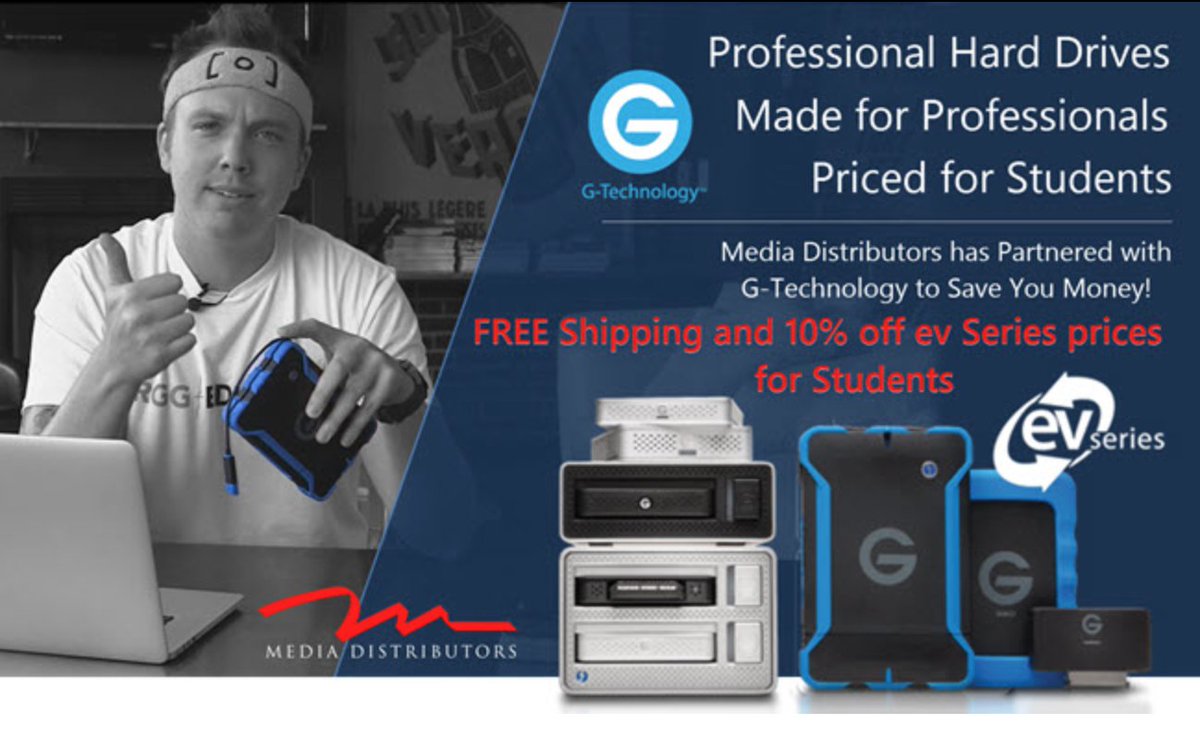 wiseedge's tweet photo. Pro Drives on a Student's Budget #harddrives #college #filmschool https://t.co/MYiKxjTxig  @GTechStorage @MDtweetme https://t.co/YbUtPOiNwV