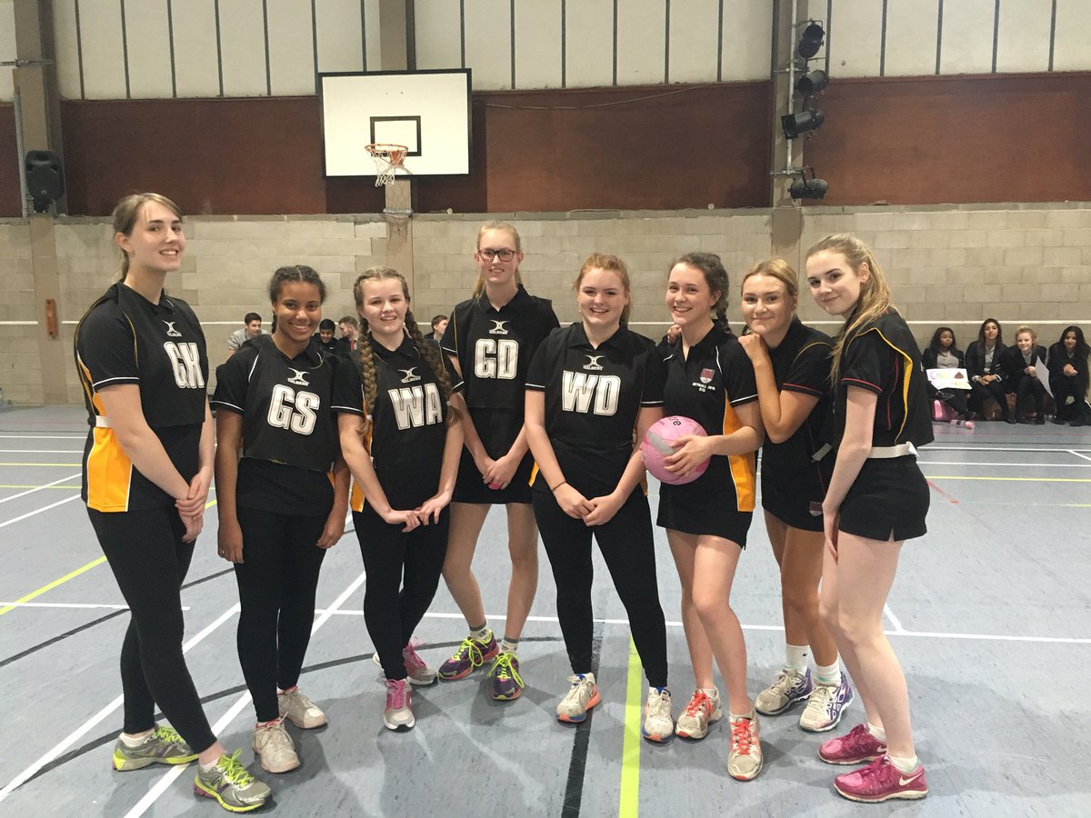 GeogLangley's tweet photo. @langleyschool Staff vs Yr11 netball match earlier this evening! Staff were being run ragged! https://t.co/vvcLJ5C4Ou