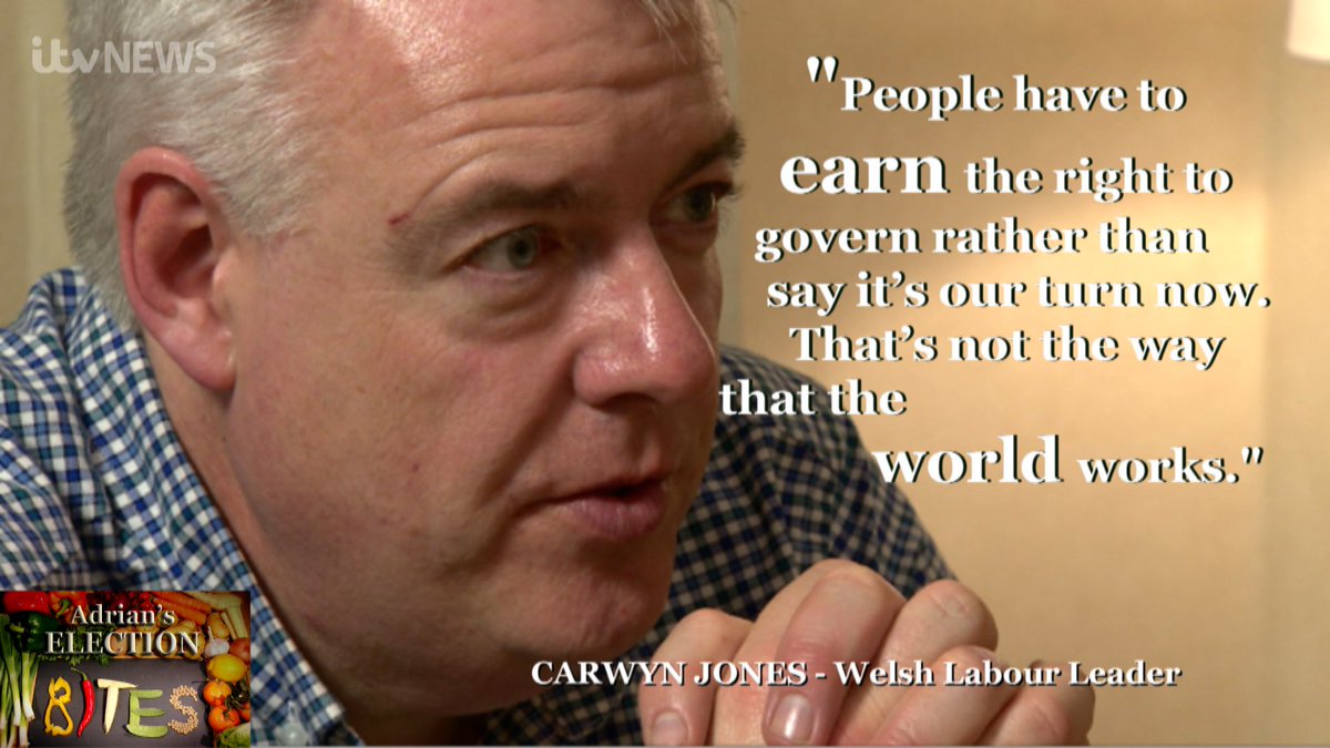 ITVWales's tweet photo. @fmwales tells @adrianmasters84 after 17 years, Labour haven’t run out of steam #electionbites 8pm @ITVWales_OnAir https://t.co/mXadpY8LwL