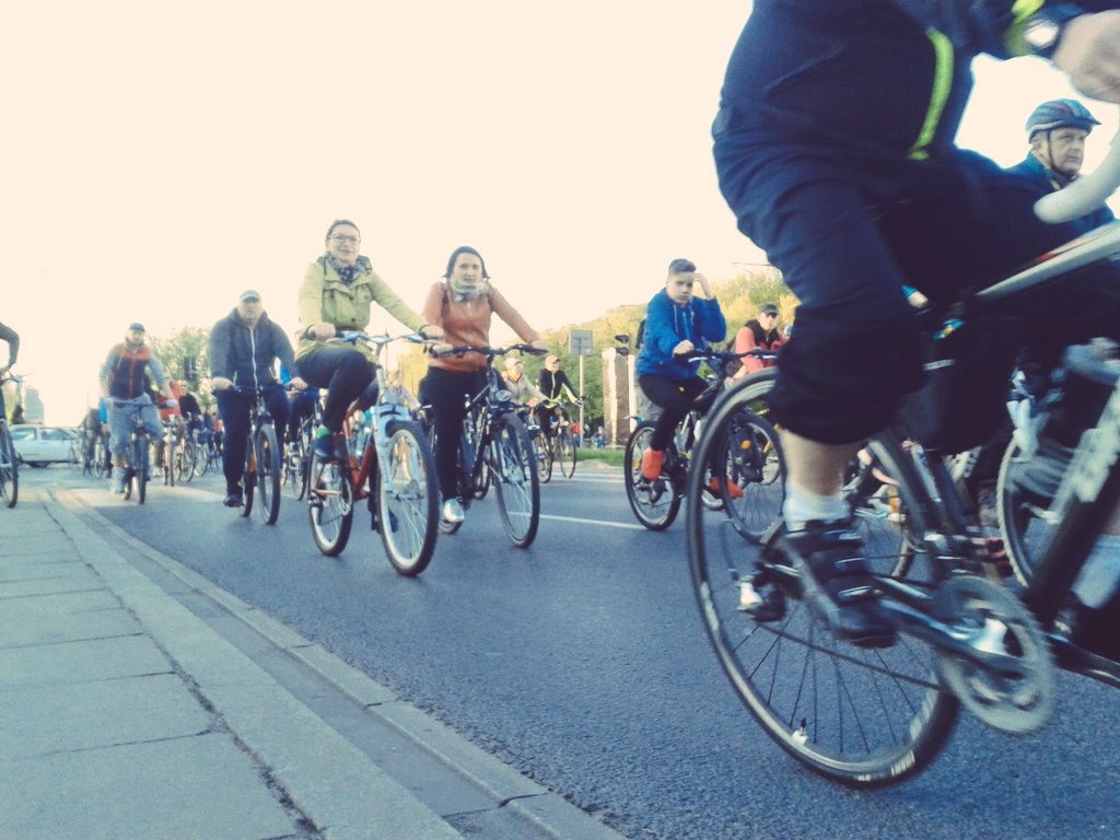 I heart #Warsaw Critical Mass