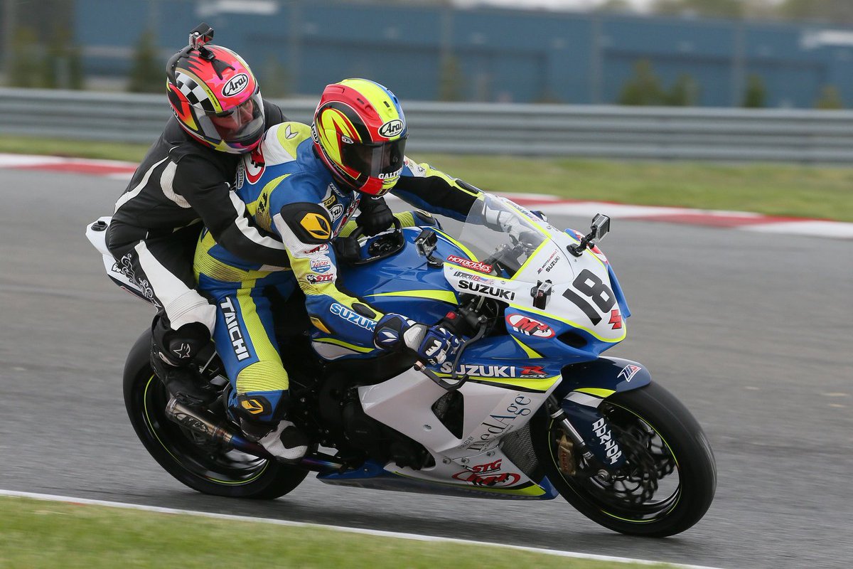 WATCH: bit.ly/1Taf1as Intense 140 mph #Superbike ride around #NJ race track #motorcycle #racing #VIDEO