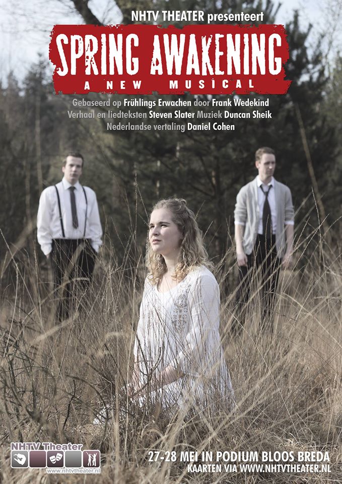 nhtvtheater's tweet photo. Nog een kleine maand dan is het weer tijd voor onze musical! Deze keer spelen wij Spring Awakening! https://t.co/jcvXWh1iPM