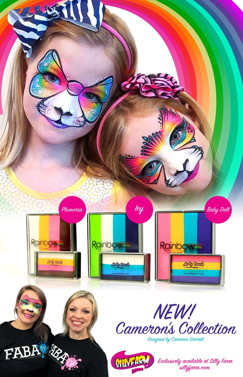 SillyFarm's tweet photo. Get ready! #CameronsCollection arrives May 1! #sillyfarm #camerongarrett #rainbowcakes https://t.co/2JtA5HVSWK