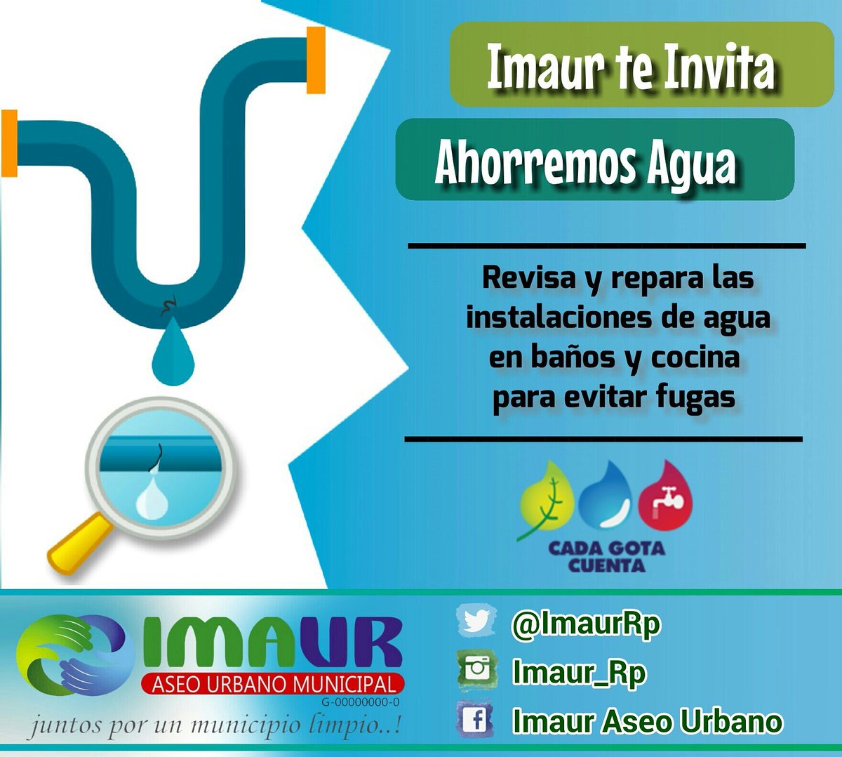 Imaur_ABRP's tweet photo. #IMAUR  #JuntosPorUnMunicipioLimpio  #CreandoConciencia #ReduceTuConsumo  LaVidaEnElPlaneta #EstaEnNuestrasManos https://t.co/KR2LNFyDQK