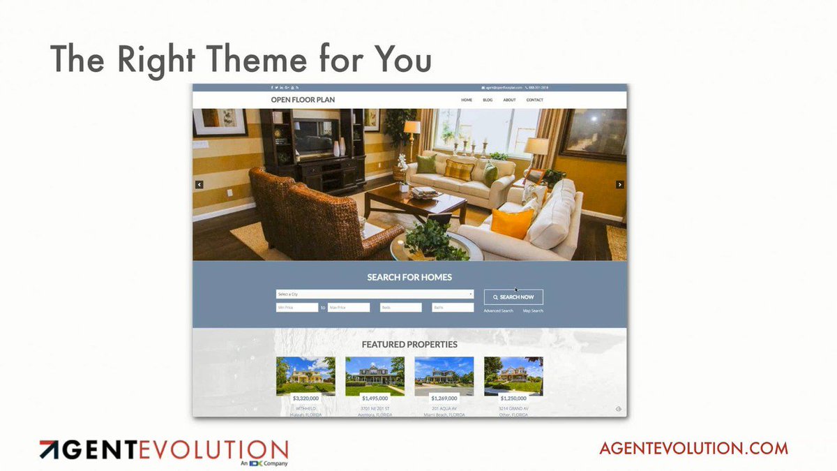 AgentEvolution's tweet image. See how easy switching child themes can be. Make your site truly your own: vimeo.com/164732255?utm_… #AgentEvolution