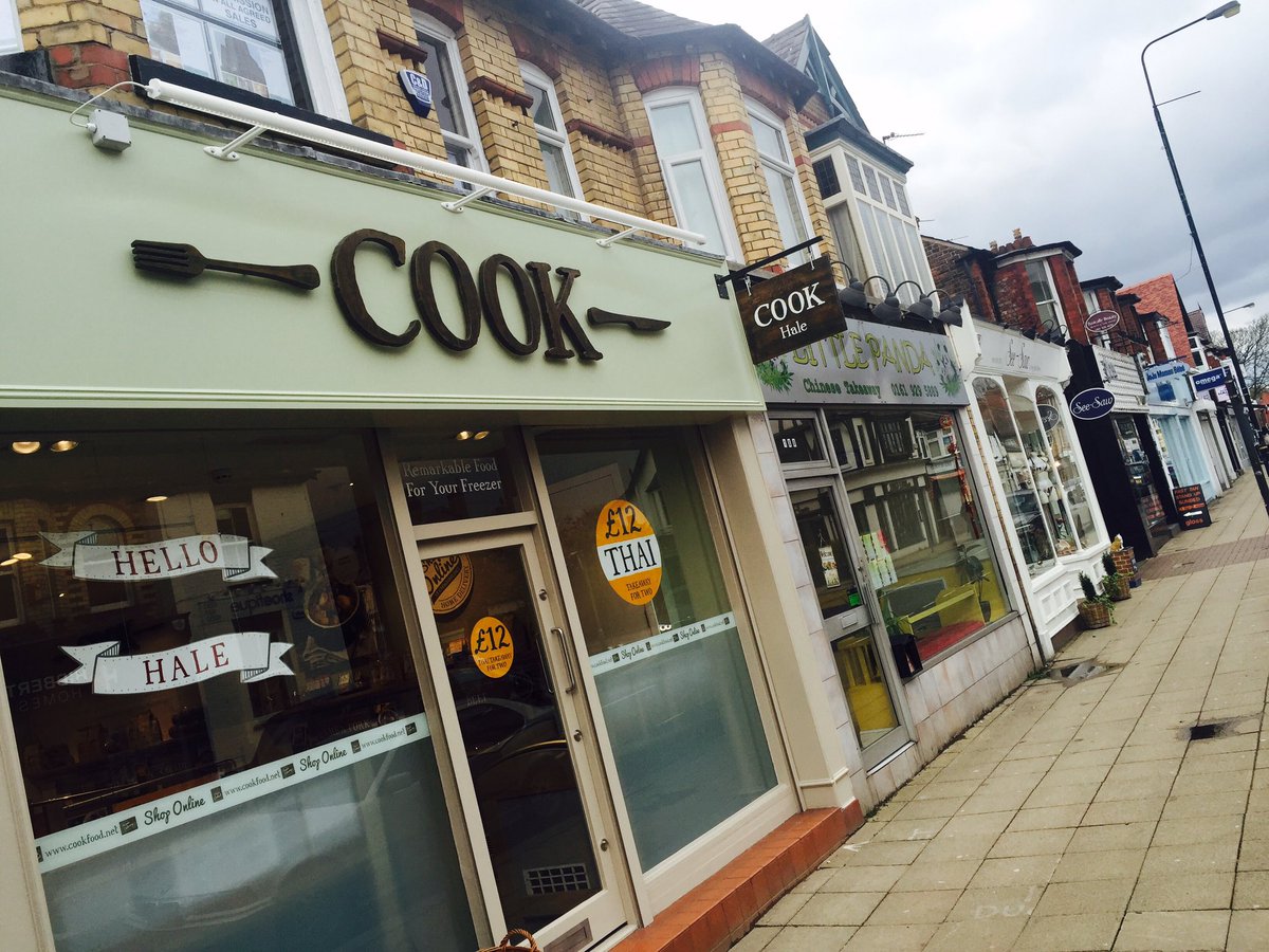 altrinchamtoday's tweet photo. Best of luck to @cook_hale, which opens its doors for the first time at 9.30am tomorrow #altrincham https://t.co/VvNEc3lslt