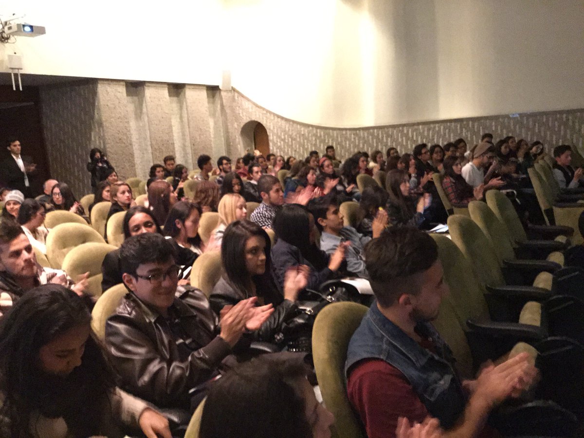 Cat_Kapuscinski's tweet photo. Damos por terminada la segunda sesión del día 3 de la #CatedraK Te esperamos a las 2:00 pm con más conferencias. https://t.co/qskLyXHhjV