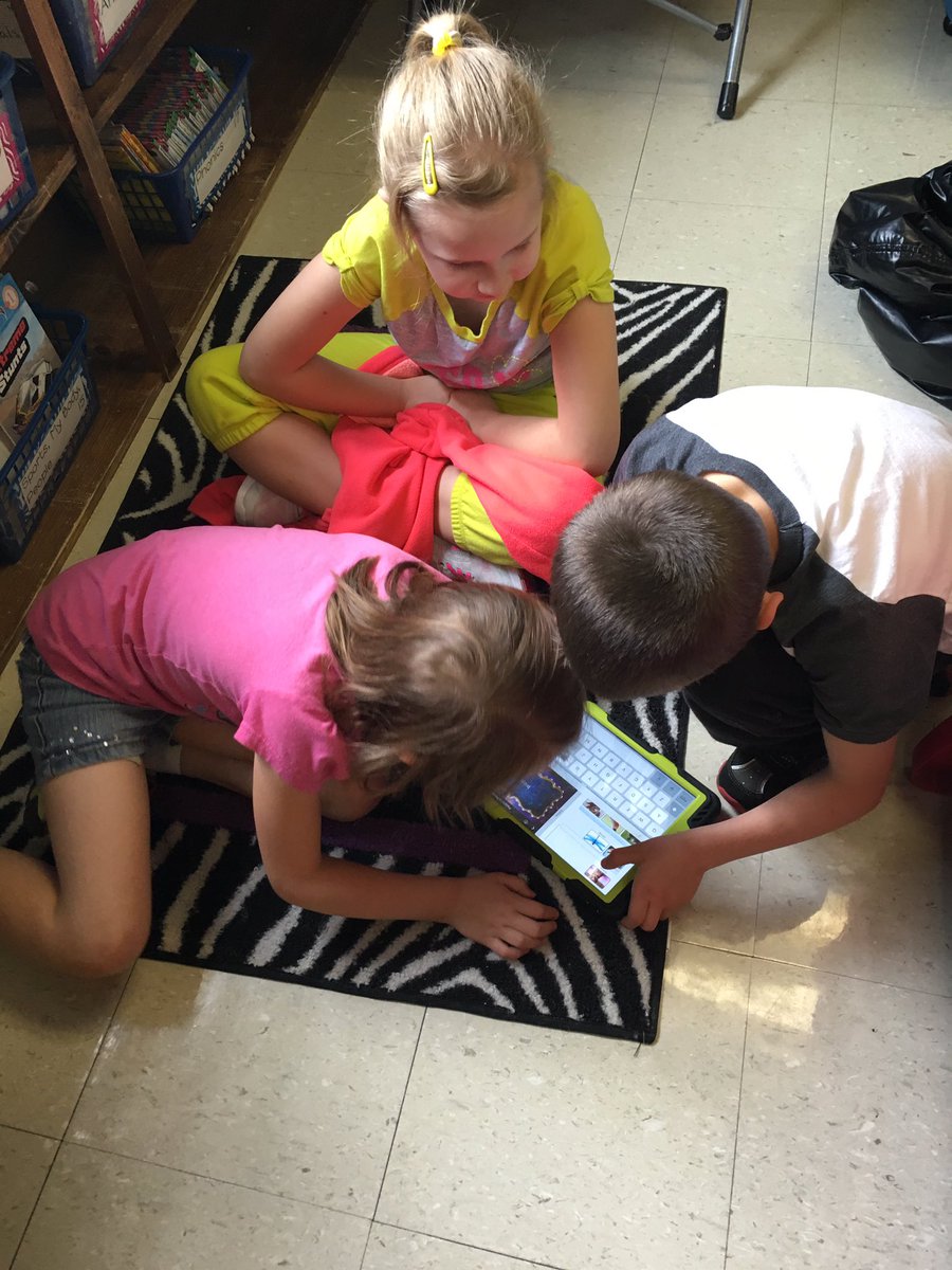 CBennettFirst's tweet image. Creating iMovies to show what we have learned about animal classifications. #rpbyod