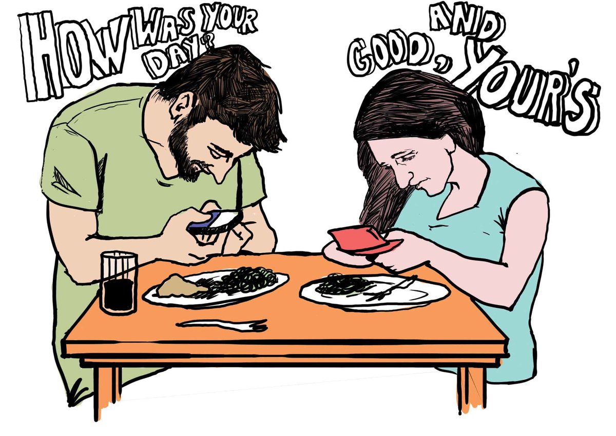 Brittannnny382's tweet photo. so accurate this is a main reason why phones/texting ruin relationships I think... #comm3600 https://t.co/88E0VGDuc2