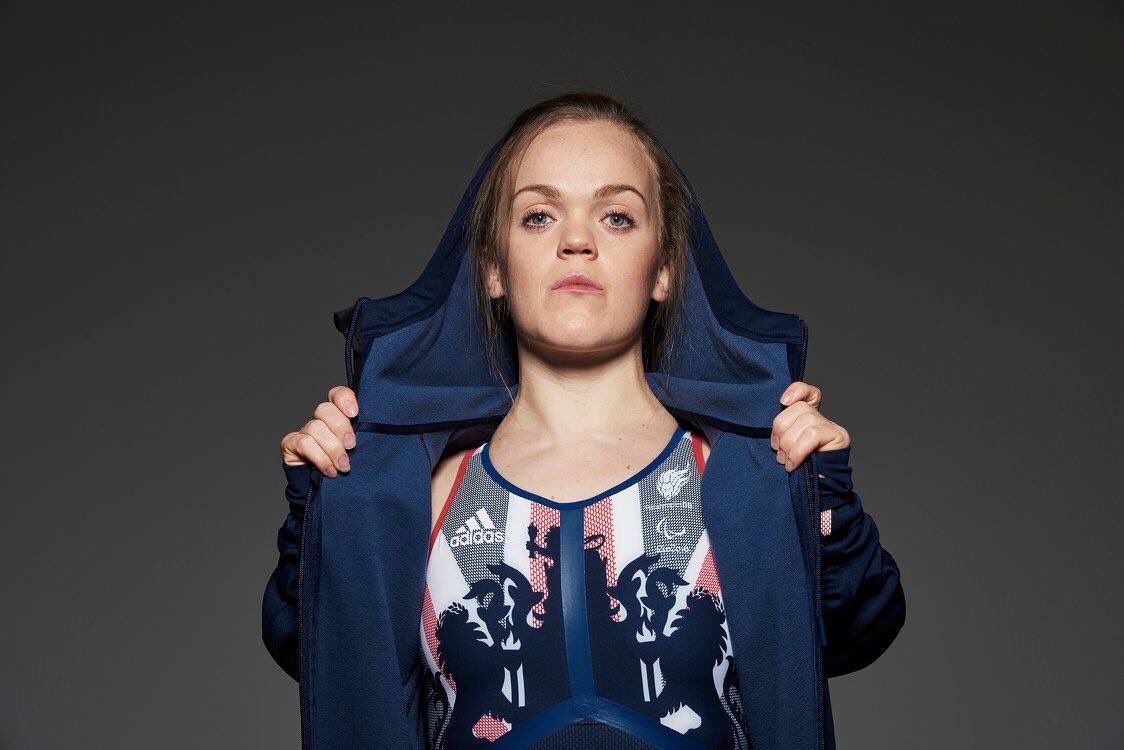 EllieSimmonds1's tweet photo. Loving the @adidasUK @ParalympicsGB Kit... The Team is going to be looking pretty cool in Rio https://t.co/SnSQj8wthW