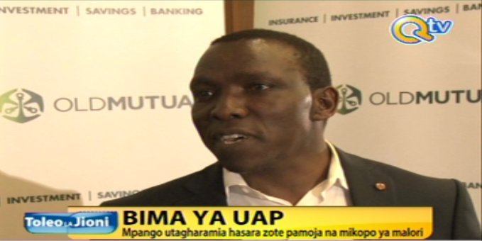 NTVnewsroom's tweet photo. Kampuni ya UAP kwa ushirika na Old Mutual kuanzisha bima ya #TrackSure kuwafaa wenye malori #ToleoLaJioni https://t.co/qUFg0MX8z0