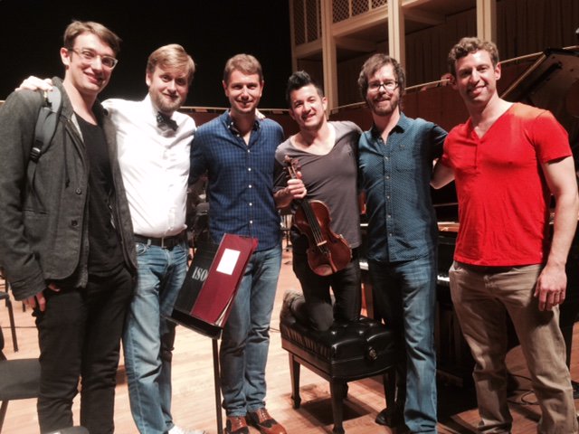 tf3's tweet photo. Pleased new buddy @BenFolds will perform his Piano Concerto with the orchestra tonight Indianapolis. #INFusionFest https://t.co/RlnTzUKOew