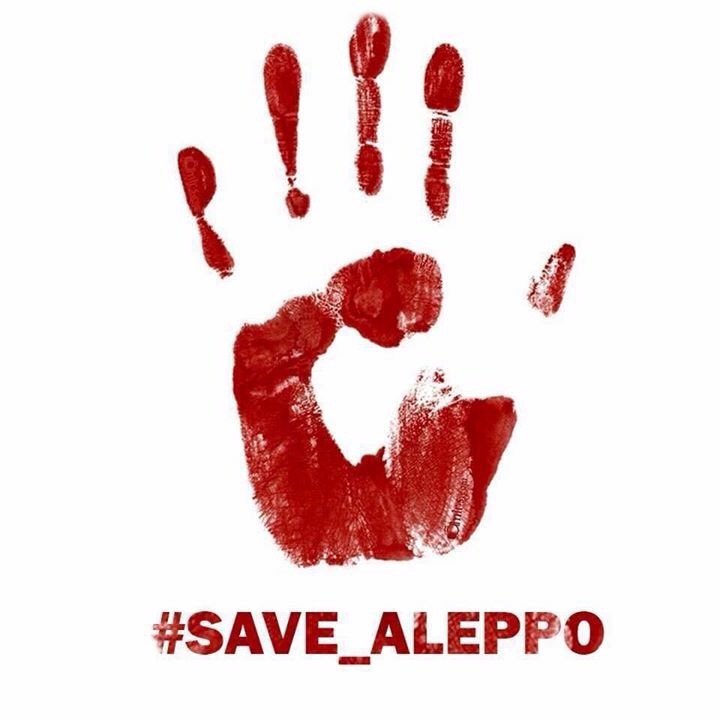 P2PS_Europe's tweet photo. #Aleppo Turn Social Media Red #Solidarity https://t.co/fO7S7FUFKJ
