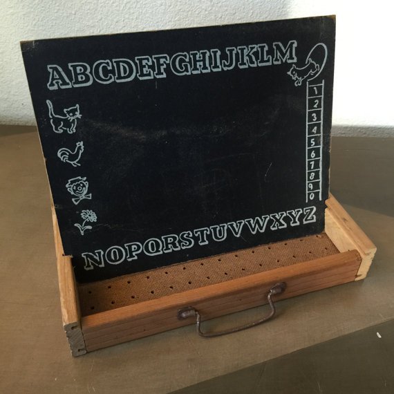RetroResaleSD's tweet photo. #Childs #Chalkboard With Case #Vintage #LearnABCs by #RetroResaleSanDiego https://t.co/D91R6rdf9F #gotvintage #toys https://t.co/bYEqbmtjdp