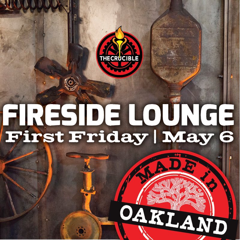 TheCrucible's tweet image. #firesidelounge music: @NomadAmerican w food vendors @tartoakland Mr. Pops &amp;amp; @KeenasKitchen goo.gl/fSdVT3