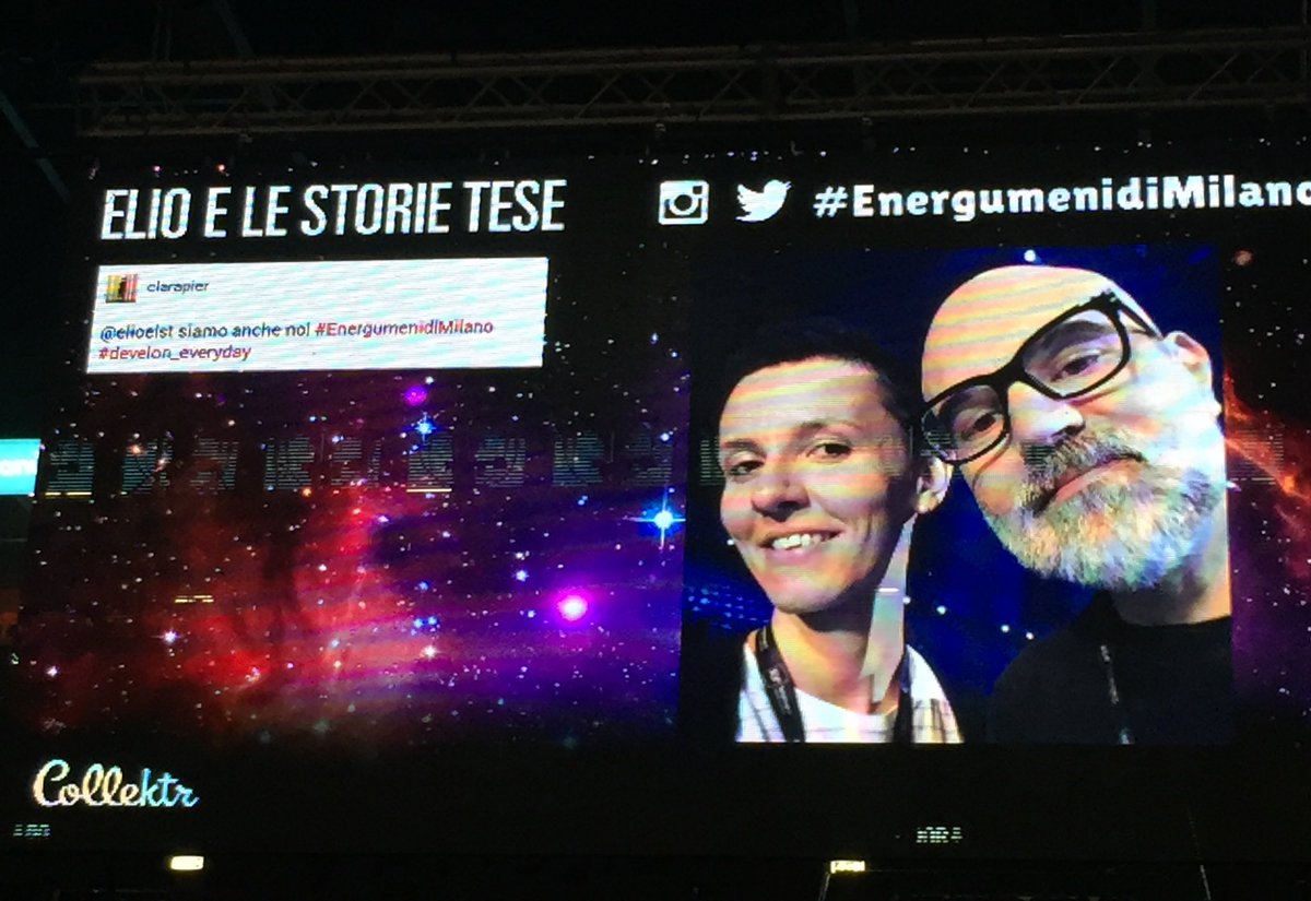 DevelonGroup's tweet photo. #collektr on air con gli #EnergumeniDiMilano di @eelst https://t.co/0PBftUfhNB #develon_everyday https://t.co/6VLojgQJcI