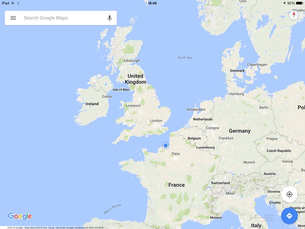 SuttonEd's tweet image. Approaching London. ETA Sunday 1st May at 11am. Now in Dieppe. Glad to be with friends