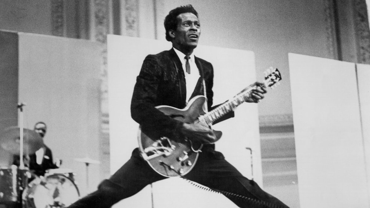 "I grew up thinking art was pictures until I got into music and found I was an artist and didn't paint." #ChuckBerry