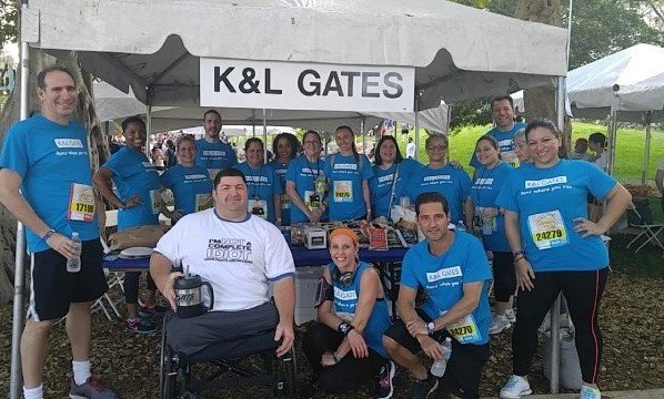 elisadamico's tweet photo. .@KLGates power team at the #Miami @corporaterun #MBCR2016 #runrunrun @bags https://t.co/0SUKSebxym