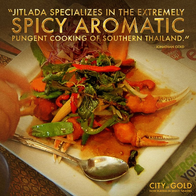 CityOfGoldDoc's tweet photo. See @thejgold's visionary culinary adventure through Los Angeles in #CityofGold. Now playing in select theaters. https://t.co/IkmPOUG3l9