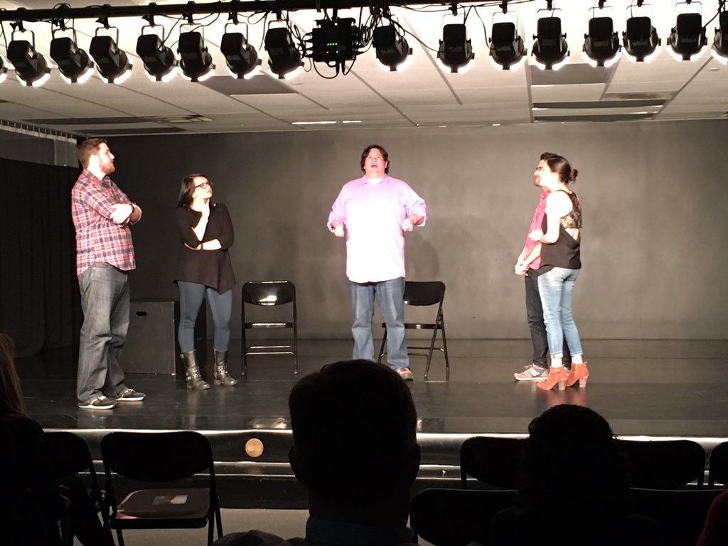 FineLineComedy's tweet image. Watchin' @FL_SummerBF kill it in Sudbury! #theburbs