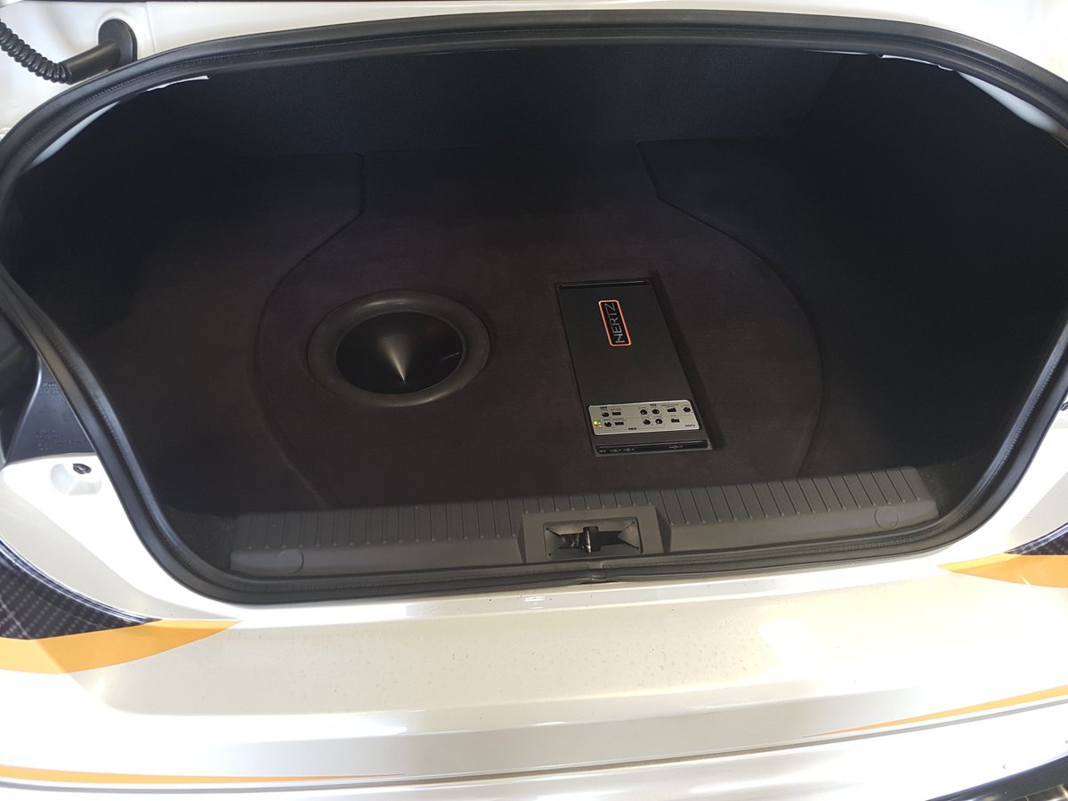 Toyota 86 with <a href="/HertzAudioVideo/">Hertz-audiovideo</a> HX250D and HDP5 boot install. #caraudio #stealth