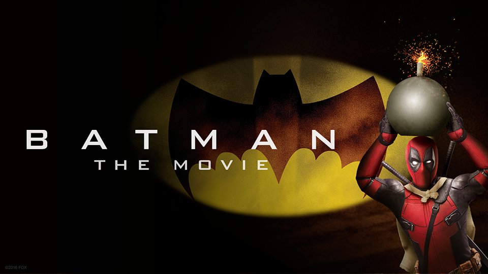 deadpoolmovie's tweet photo. Holy Twitter, it's #BatmanDay and we're celebrating the only way we know how: with massive explosives. https://t.co/SG2W22JeUm