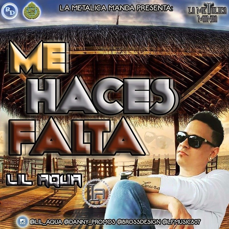 Danny_promos's tweet photo. @Dj_Maldad507 #Estreno
@LilAqua507 - #MeHacesFalta
Prod.#TalentStudio
Descarga MP3 Aqui ⤵
https://t.co/stbL37iEoK https://t.co/fOBt4nGHgE