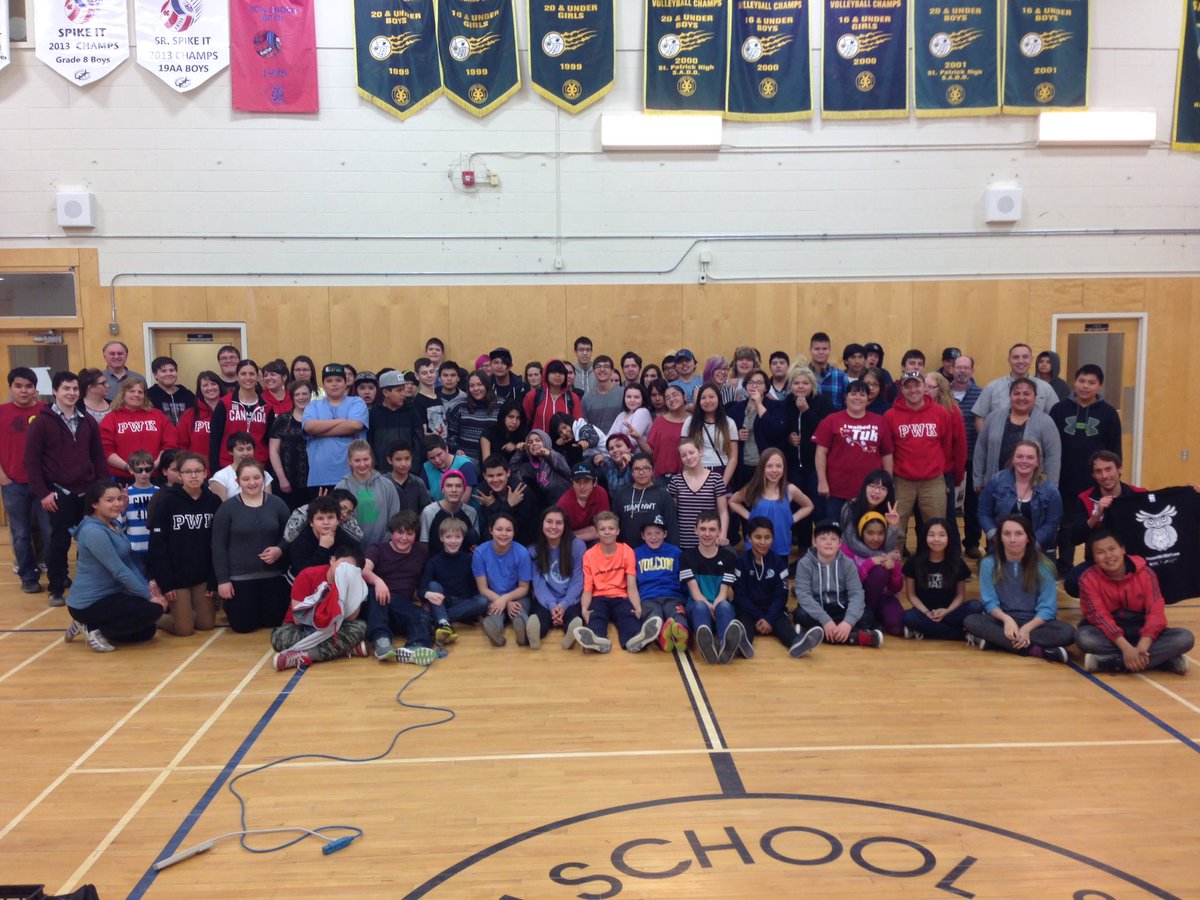 Good times at PWK high school in Fort Smith this afternoon! <a href="/brendanjgreen/">brendan green</a> <a href="/NTPC_News/">NTPC - Powering the North</a>