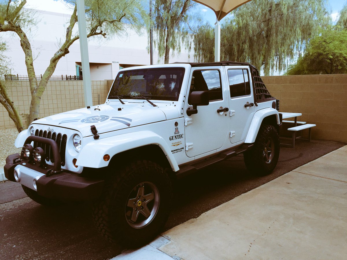 HallamBrett's tweet photo. Detailed Guntec Jeep! Great bunch of guys! https://t.co/fyvbnR3OZo