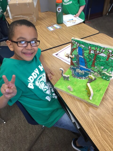LisaFarina1's tweet photo. 1st graders @PaddyHillTweet @GreeceCentral sharing their animal research papers and dioramas. Awesome job! https://t.co/jN8Hvi5Efj