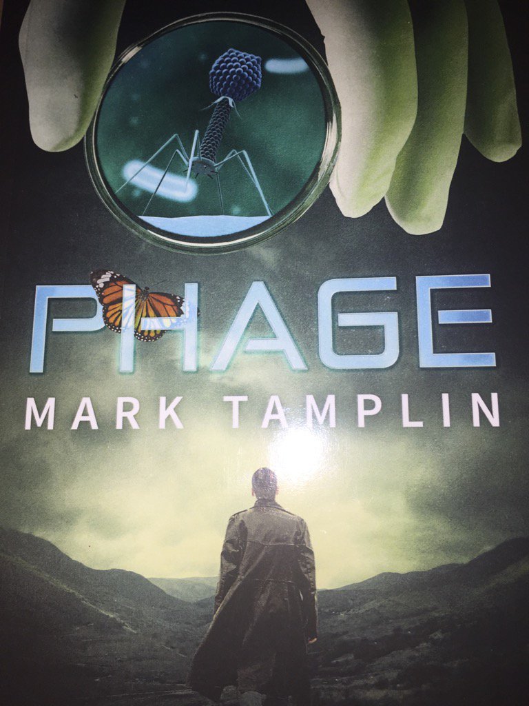 AnneMaxfield's tweet photo. .@mltamplin Looking forward to reading your latest title, Phage. It is 3rd in my #BookQueue #ILoveToRead https://t.co/T7Uhwj3F46