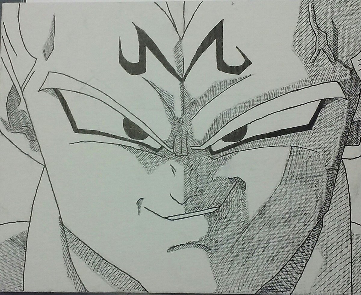 de5ync's tweet photo. The Fallen Prince #vegeta #dragonballz #majinvegeta #supersaiyin #de5ync #TheHouseOfLag #handmade #drawing https://t.co/XUEx5IagjU